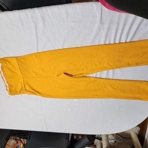 Strapless jumpsuit, urban outfitters, gold, NWT M